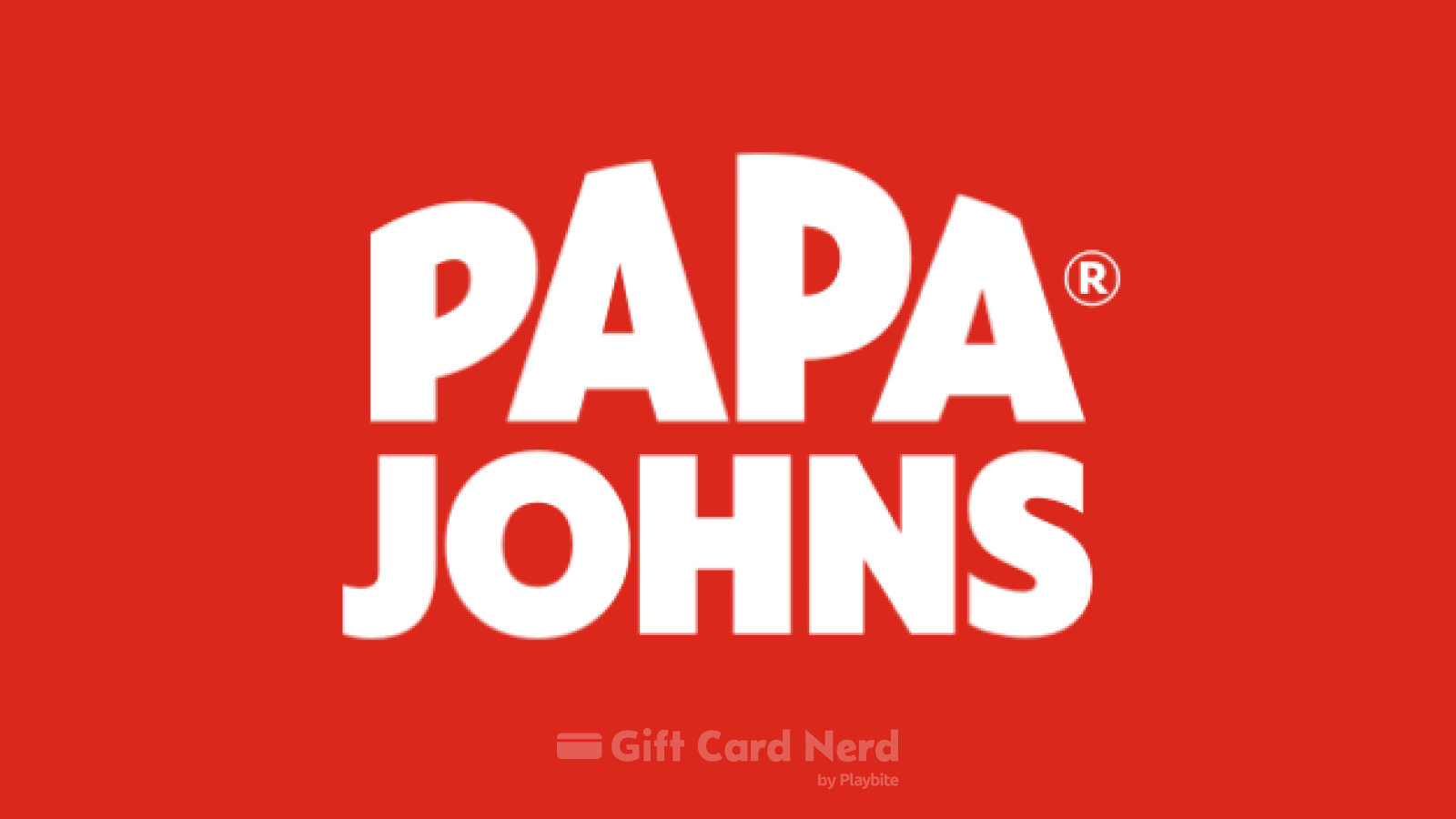 Does CVS sell Papa John&#8217;s Gift Cards?