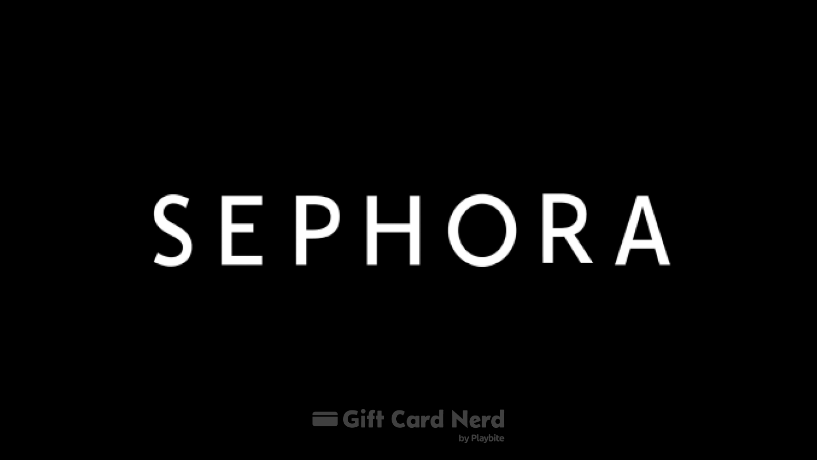 Can I use a Sephora gift card on Grubhub?